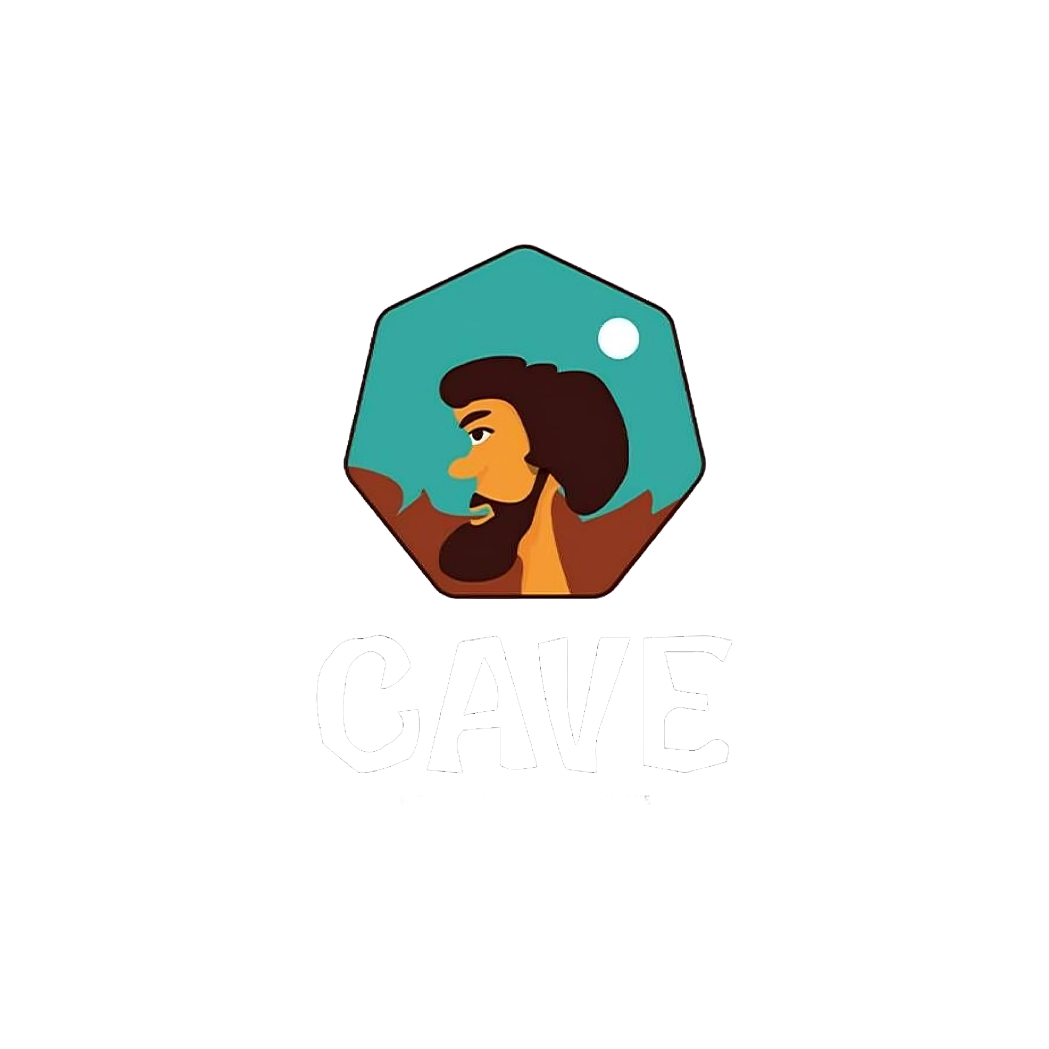 Cave Cafe and Restaurant logo, client of Digital Cult Creative in Egypt
