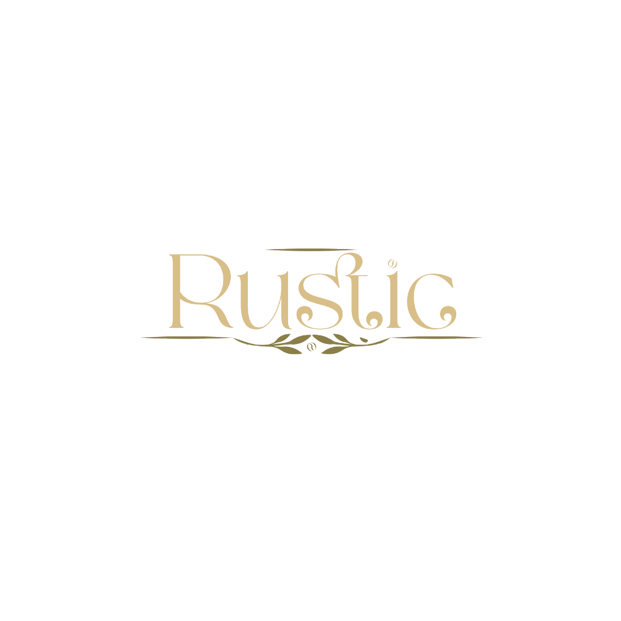 Rustic Cafe logo, client of Digital Cult Creative marketing agency in Egypt